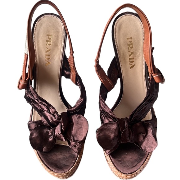 Woman's Prada platform heels size 36 1/2 - Picture 1 of 5